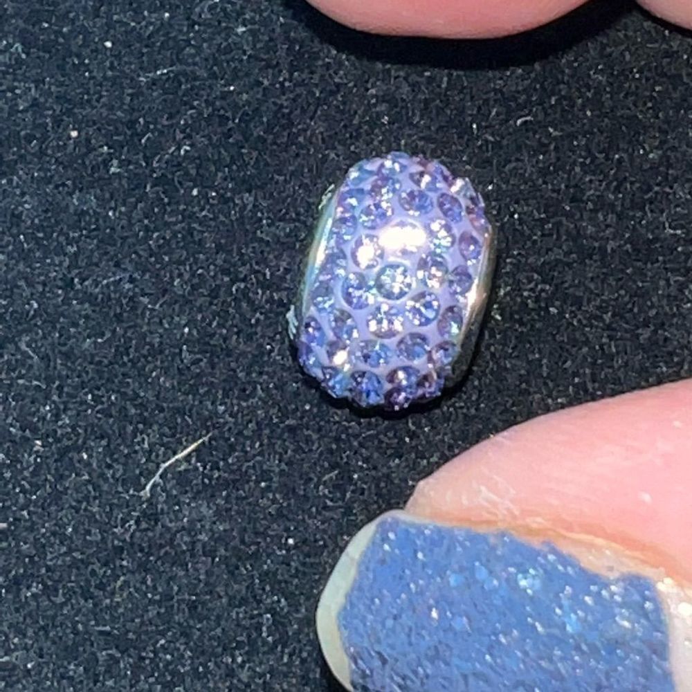 Kay's Charmed Moments Lavender‎ Colored Swarovski Bead